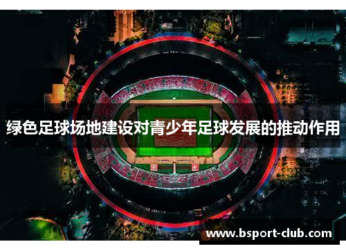 绿色足球场地建设对青少年足球发展的推动作用